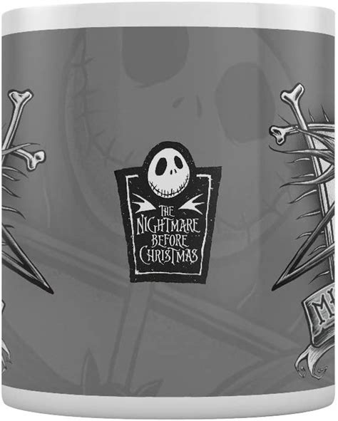 Taza Misfit Love Jack Skellington Pesadilla Antes de Navidad Cerámica