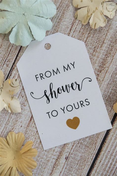 From My Shower To Yours Gift Tags Free Printable Gift Tags Free