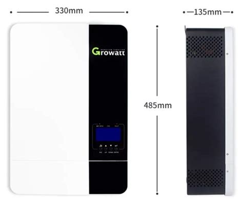 Growatt Spf 5000 Es Inverter 5kw 48v Big Pv Input Includes Wifi