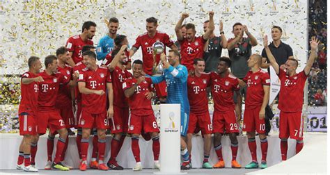 Supercoupe D Allemagne Le Bayern Prend Magistralement Sa Revanche