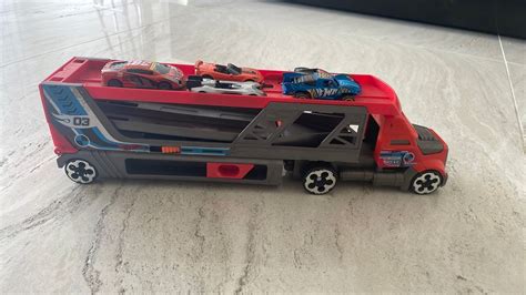 Brinquedo Infantil Veículo Hot Wheels Caminhão Lançador Matt Brinquedo Hot Wheels Usado