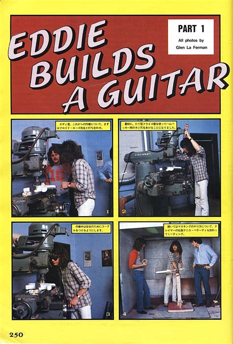 Eddie Builds a guitar - 1984 - ZERO 3