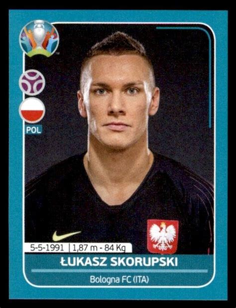 Panini Uefa Euro Preview Ukasz Skorupski Poland No Pol