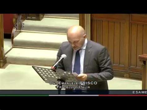 Fdi Parlamento Lintervento Di Emanuele Prisco Sul Dl Semplificazioni