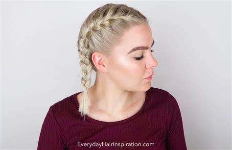 How To French Braid Your Own Hair Everyday Hair Inspiration