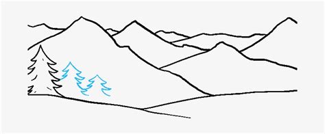 How To Draw Mountains Really Easy Drawing Tutorial - Drawing ...