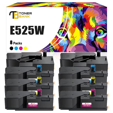 E525W Toner Cartridge Compatible For Dell E525W E525 525w For Dell 593