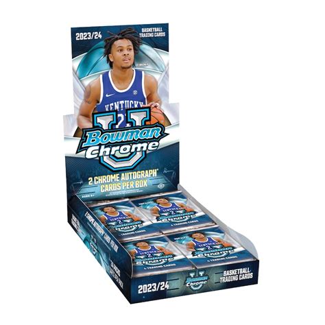 2023 24 Bowman University Chrome Basketball Checklist