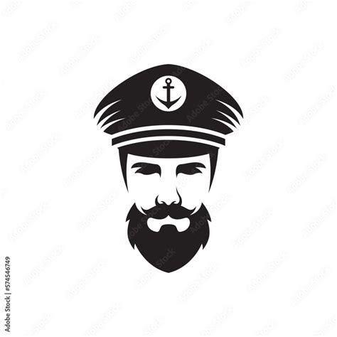 Captain logo images Stock Vector | Adobe Stock