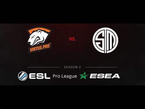 Virtus Pro Vs Team SoloMid Overpass ESL ESEA Pro League Season 2