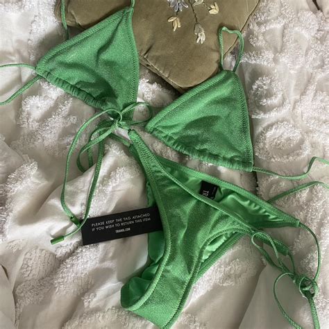 Triangl Bikini Set Top Is An Extra Large Has Depop