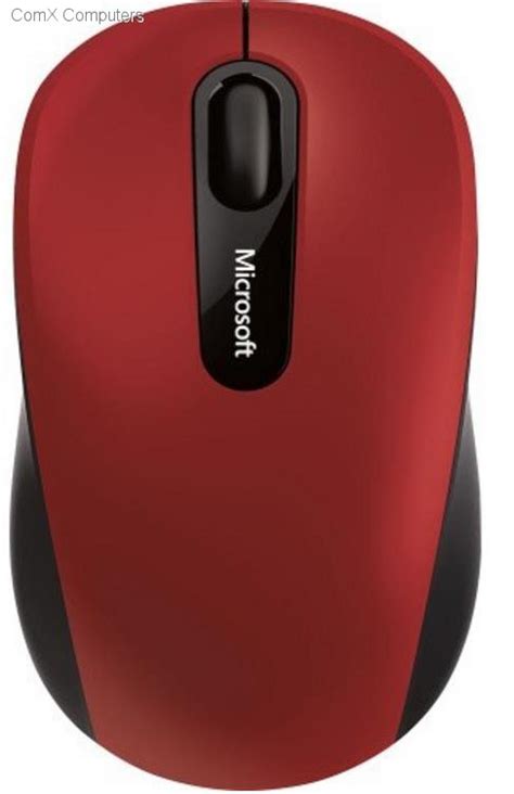 Btmobmse3600 Drdfpp Microsoft Bluetooth Mobile Mouse 3600 Dark Red