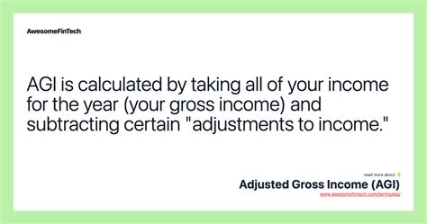 Adjusted Gross Income Agi Awesomefintech Blog