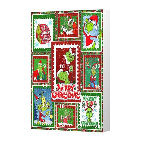 Christmas Wivi Advent Calendar 2024 Ts Grinch Grinch Calendar Stand