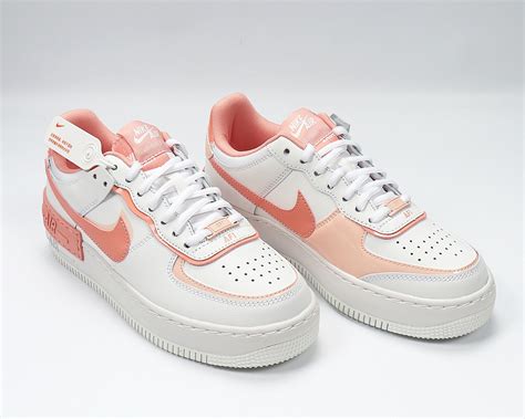 Wmns Nike Air Force Shadow White Pink Womens Shoes Cj Febbuy