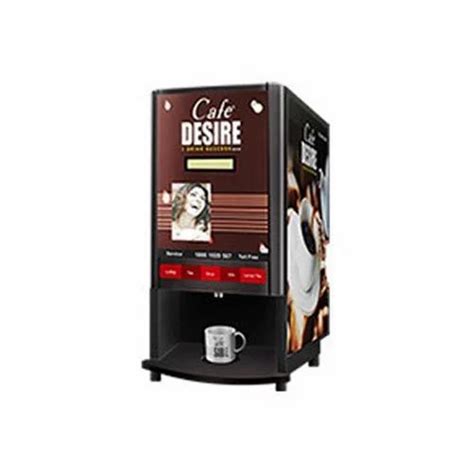 ABS Plastic Cafe Desire Tea Coffee Vending Machine For Offices At