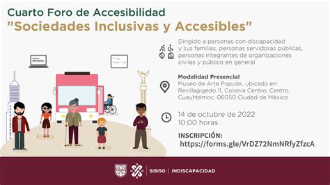 Indiscapacidad CDMX On Twitter Te Invitamos Al Cuarto Foro De