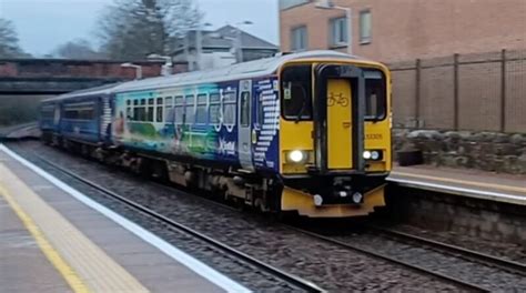 Scotrail Class 153 153305 Class 156 156477 At Maryhill O Flickr