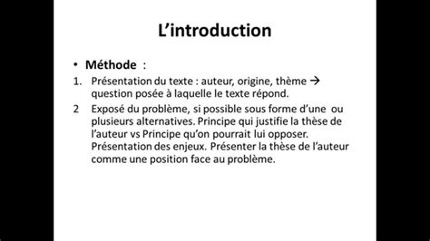 M Thode Explication De Texte Philo