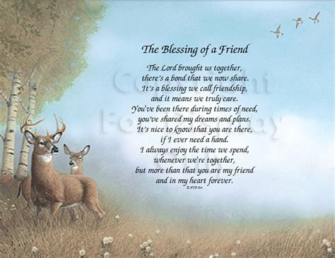 Friendship Poem Personalized Print Printed Ready to Frame - Etsy