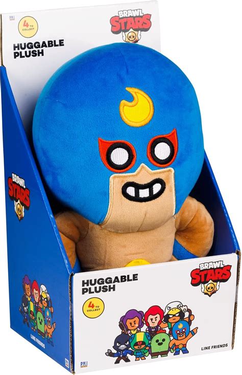 Brawl Stars EL Primo Peluche Abrazable De The Mexican Wrestler 12