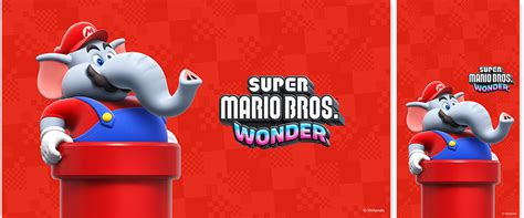 Wallpaper Super Mario Bros ™ Wonder Elephant Mario Rewards My