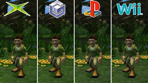 Pitfall The Lost Expedition Xbox Vs Gamecube Vs Ps Vs Wii