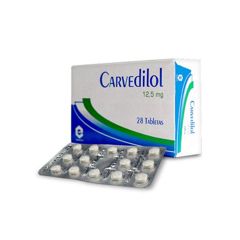 CARVEDILOL 12 5 MG RICHMOND CAJA X 28 TABS Farmavida Droguería