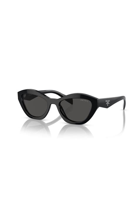 Prada Logo Round Sunglasses Black 0pr A02s Laneway Boutique