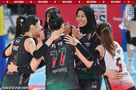 Hasil Liga Voli Korea Megawati Menggila Cetak Poin Red Sparks