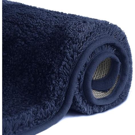 Jojobnj Tapis de Bain Antidérapant à Poils Longs en Microfibre Tapis