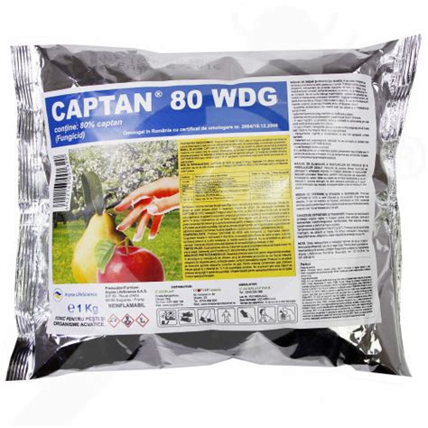 Captan Wdg Kg Arysta Lifescience Fungicide Nexles Europe