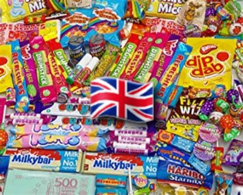 British Sweets and Chocolate Mystery Box, Sour Candy, Candy in Bulk ...