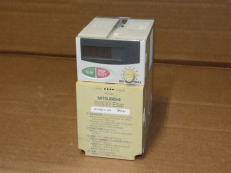 Mitsubishi Fr E520 0 Inverter Drive Freqrol E500 Fr E520 01kn Ebay