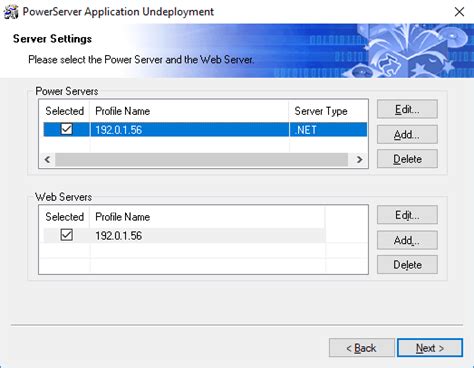 Installing And Uninstalling An Application To The Server