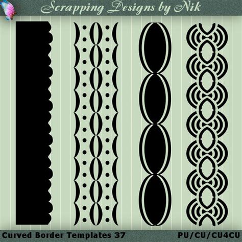 Curved Border Templates 37