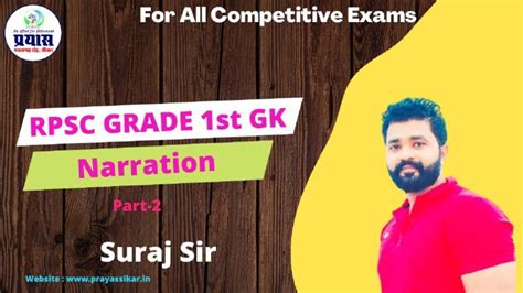 Narration Part English Grammar For All Competitive Exams Team