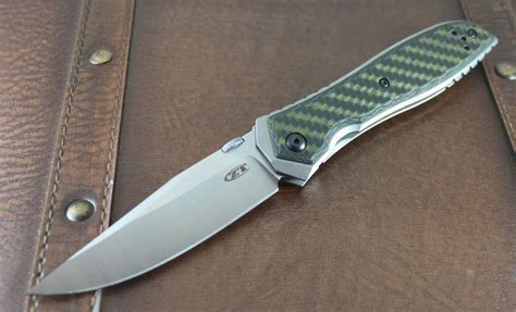 Zero Tolerance Cpm Cv Blade Steel Green Carbon Fiber Over