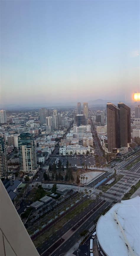 view from the manchester grand hyatt, downtown san diego : r/CityPorn