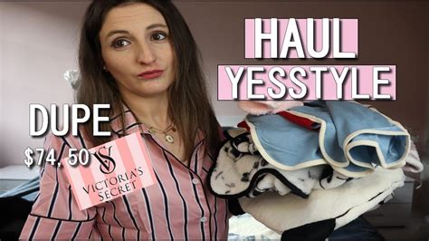 HAUL YESSTYLE 2021 UN DUPE DE VICTORIA S SECRET 74 50 19 40