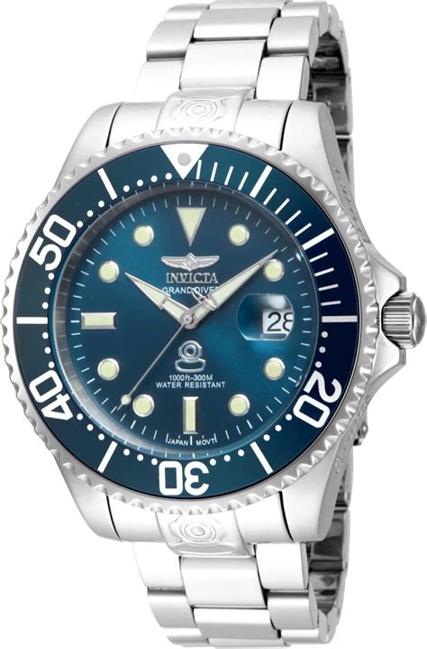 Invicta Pro Diver Orologio Da Uomo In Acciaio Inossidabile Con