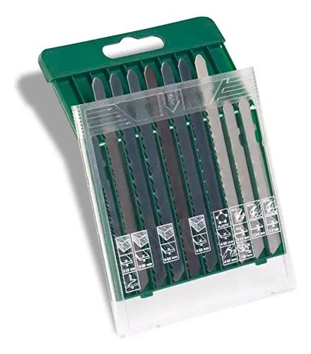 Hojas De Sierra Caladora Kit Set Madera Metal Bosch T