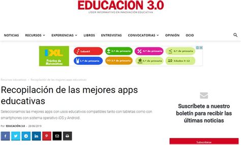 Recopilación De Las Mejores Apps Educativas Las Mejores Apps Apps