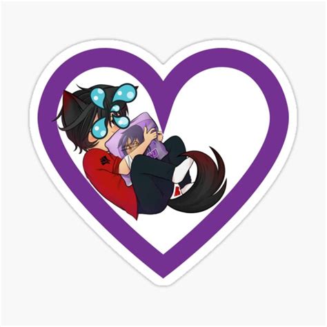 Aphmau Aaron Lycan Stickers Redbubble