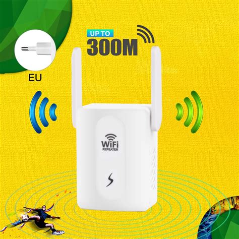 Repetidor WiFi Sem Fio De Dupla Antena Amplificador Extensor De Longo