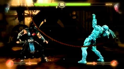 Mortal Kombat 9 Sub Zero Vs Sektor Fatality Youtube