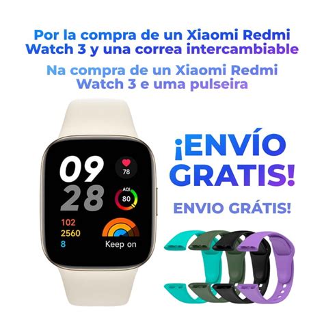 Xiaomi Redmi Watch 3 Branco Smartwatch