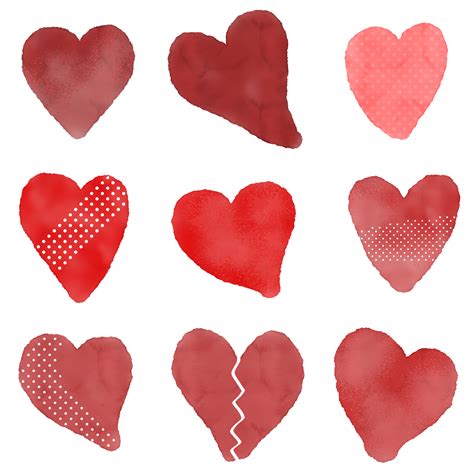 Corazones Acuarela Amor Imagen Gratis En Pixabay Pixabay