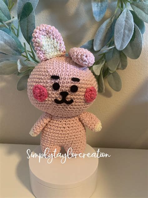 Baby Cooky Bt Bts Amigurumi Crochet Mini Baby Cooky Etsy