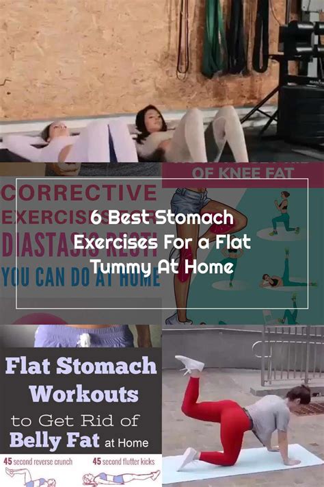 Fitness And Exercises Best Stomach Exercises For A Flat Tummy At Home